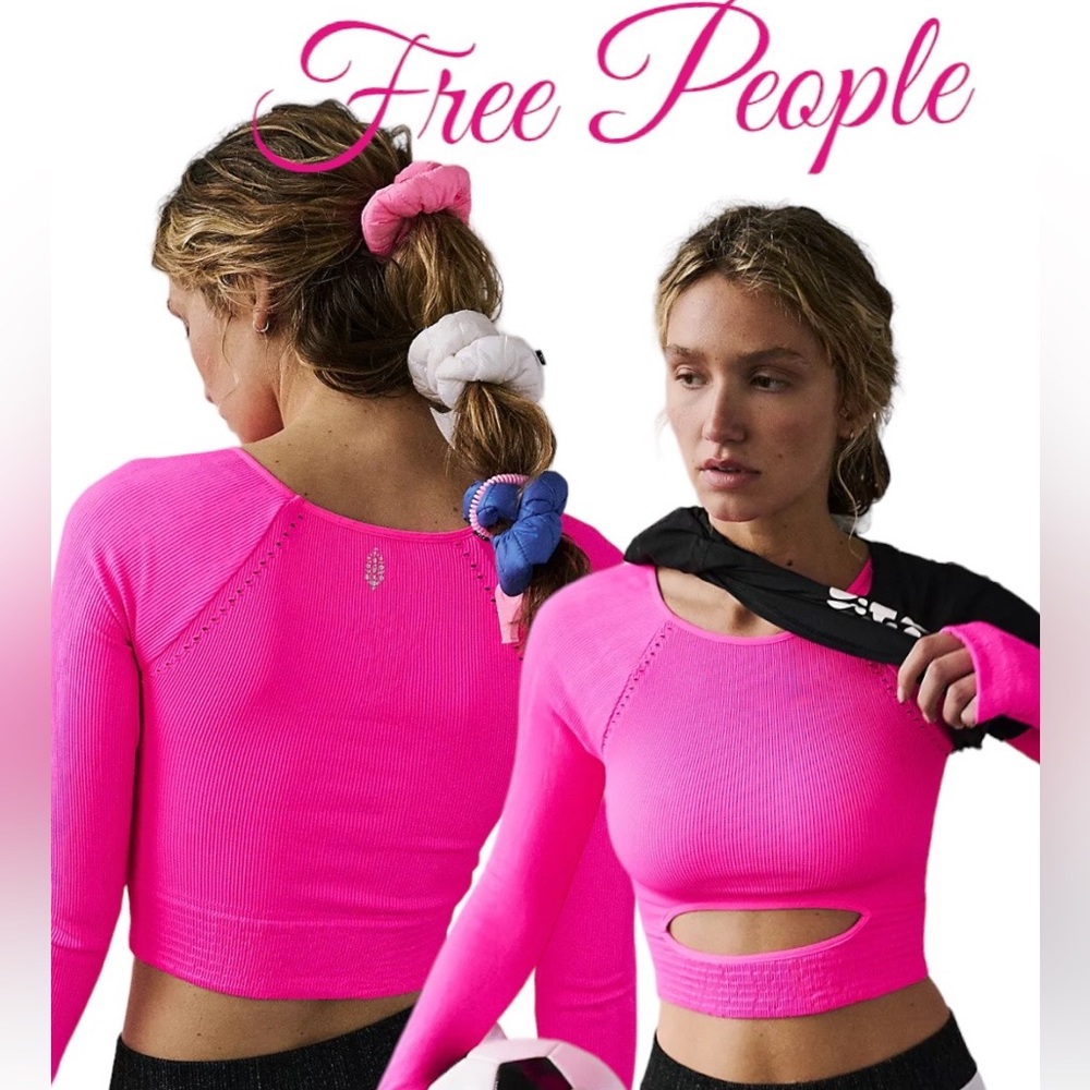 Free People Cut it out long sleeve